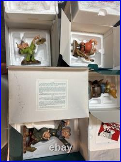 Walt Disney Classics Collection Snow White W Dance Partner, 7 Dwarfs, Hag, Queen