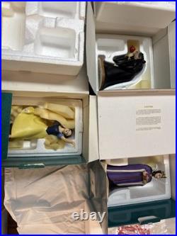 Walt Disney Classics Collection Snow White W Dance Partner, 7 Dwarfs, Hag, Queen