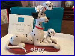 Walt Disney Classics Collection Statue Proud Pongo 101 Dalmatians Complete Box