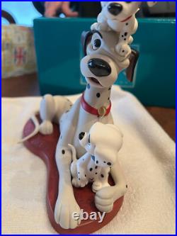 Walt Disney Classics Collection Statue Proud Pongo 101 Dalmatians Complete Box