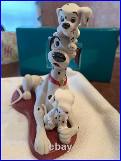 Walt Disney Classics Collection Statue Proud Pongo 101 Dalmatians Complete Box