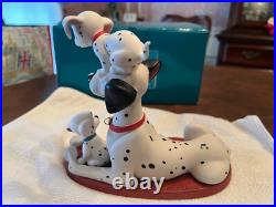 Walt Disney Classics Collection Statue Proud Pongo 101 Dalmatians Complete Box