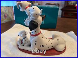 Walt Disney Classics Collection Statue Proud Pongo 101 Dalmatians Complete Box