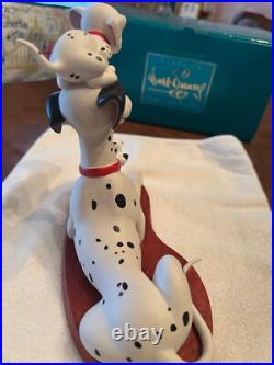 Walt Disney Classics Collection Statue Proud Pongo 101 Dalmatians Complete Box