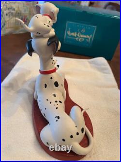 Walt Disney Classics Collection Statue Proud Pongo 101 Dalmatians Complete Box