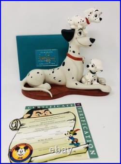 Walt Disney Classics Collection Statue Proud Pongo 101 Dalmatians NIB