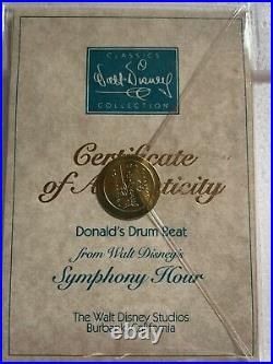 Walt Disney Classics Collection Symphony Hour Donald's Drum Beat SEAED COA