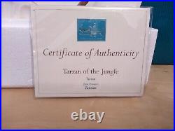 Walt Disney Classics Collection Tarzan of the Jungle 1200915 with Box & COA