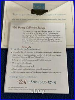 Walt Disney Classics Collection The Dwarfs' Hearth with COA