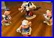 Walt Disney Classics Collection Three Little Pigs & Big Bad Wolf 4 figurines
