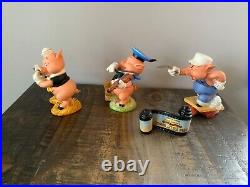 Walt Disney Classics Collection Three Little Pigs set & opening title MIB withCOA