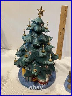 Walt Disney Classics Collection Tramp and Tree Christmas Series WDCC withCOA
