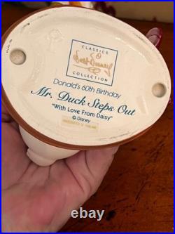 Walt Disney Classics Collection Vintage Donald Duck Mr. Duck Steps Out Figure