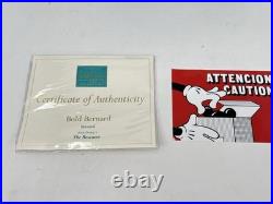 Walt Disney Classics Collection WDCC Bold Bernard Figurine The Rescuers EUC COA