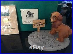 Walt Disney Classics Collection WDCC Lady & the Tramp holiday scene