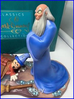 Walt Disney Classics Collection WDCC Oops Mickey Yen Sid Figurine w Box COA