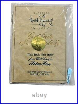 Walt Disney Classics Collection WDCC Peter Pan Crocodile Tick-Tock, Tick-Tock