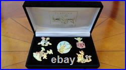 Walt Disney Classics Collection WDCC Retired Sculptures BAMBI Gift Pin Set