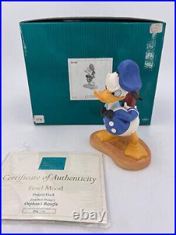 Walt Disney Classics-Donald Duck'Fowl Mood'-New in Box withCOA #1217935