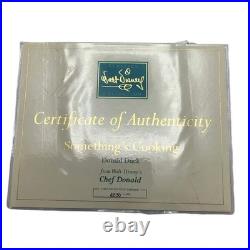 Walt Disney Classics Donald Duck Something's Cooking Limited Edition 4830/5000