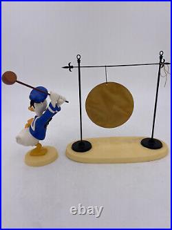 Walt Disney Classics-Donald Duck With Gong (7.5) New in Box withCOA#1235187