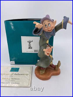 Walt Disney Classics- Dopey and Sneezy'Dancing Partners', New withCOA #1028787