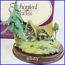 Walt Disney Classics Enchanted Places Seven Dwarfs Cottage Snow White Series Box