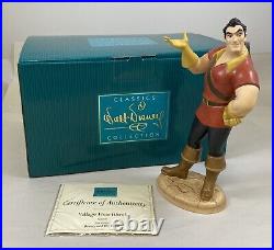 Walt Disney Classics Figurines Beauty & The Beast-gaston-wdcc, Coa, 1210983