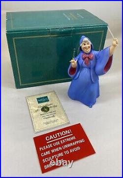 Walt Disney Classics Figurines Cinderella-fairy Godmother Wdcc, Coa