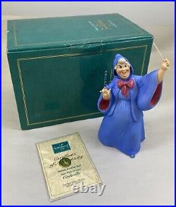 Walt Disney Classics Figurines Cinderella-fairy Godmother Wdcc, Coa