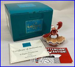 Walt Disney Classics Figurines Little Mermaid Sebastian Wdcc, Coa 11k 411870