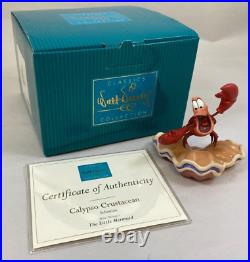 Walt Disney Classics Figurines Little Mermaid Sebastian Wdcc, Coa 11k 411870