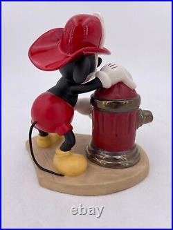 Walt Disney Classics-Fireman Mickey Mouse, New in Box, withCOA #1204801