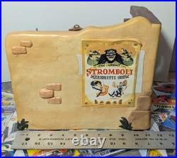 Walt Disney Classics Geppetto's Workbench COA Pinocchio Jiminy Cricket #1217956