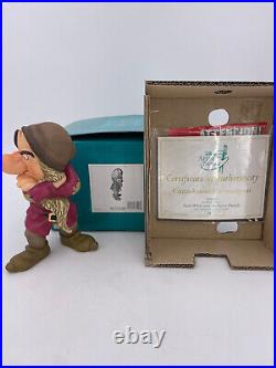 Walt Disney Classics Grumpy Cantankerous Curmudgeon- New in Box withCOA #4020458