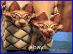 Walt Disney Classics Harmony Kingdom Si &Am Siamese Ltd 1000 RARE read descrip