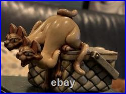 Walt Disney Classics Harmony Kingdom Si &Am Siamese Ltd 1000 RARE read descrip