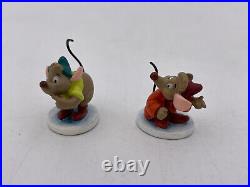 Walt Disney Classics-Jaq & Gus Miniatures-New in Box, withCOA (. 75 each) #1226338