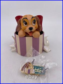 Walt Disney Classics-Lady & The Tramp Lady, New in Box withCOA (4x4x3.25) #1028780