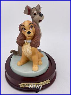 Walt Disney Classics-Lady & the Tramp-New in Box withCOA (7x6.5x5.5) #1236744