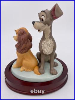 Walt Disney Classics-Lady & the Tramp-New in Box withCOA (7x6.5x5.5) #1236744