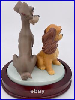 Walt Disney Classics-Lady & the Tramp-New in Box withCOA (7x6.5x5.5) #1236744