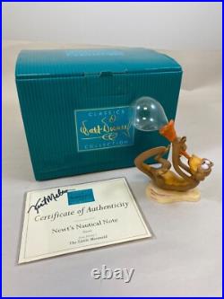 Walt Disney Classics, Little Mermaid, Newt's Nautical Note, Signed Coa, Wdcc