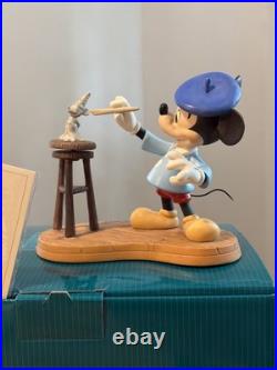 Walt Disney Classics Mickey Mouse Creating a Classic #1217927 With COA