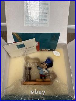 Walt Disney Classics-Mickey Mouse, Creating a Classic-New in Box withCOA #1217927