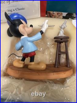 Walt Disney Classics-Mickey Mouse, Creating a Classic-New in Box withCOA #1217927