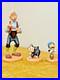 Walt Disney Classics PINOCCHIO Collection Set of 3 GEPPETTO, FIGARO, CRICKETT