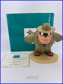 Walt Disney Classics Pete (Military) Marching Orders, New withCOA #4004675