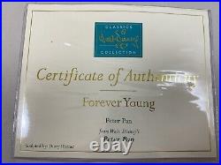 Walt Disney Classics Peter Pan, Forever Young, 4002444, Coa, Wdcc