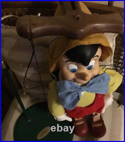 Walt Disney Classics Pinocchio Christmas Marionette Telco Sound/ Works